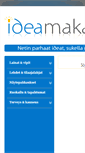 Mobile Screenshot of ideamakasiini.com